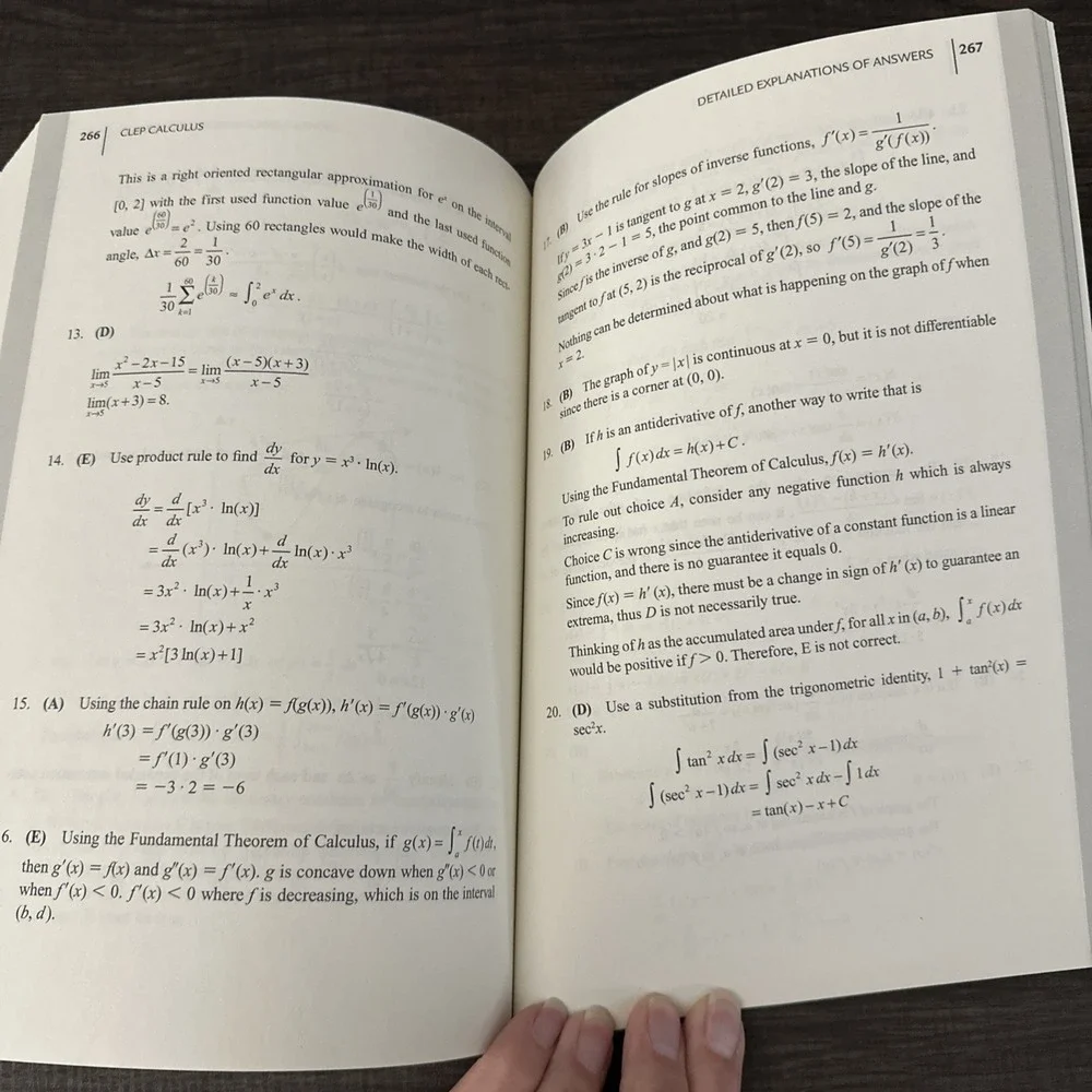CLEP Calculus Book + Online (CLEP Test Preparation) by Gregory Hill